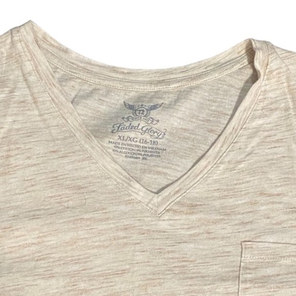 Faded Glory Women's Cream Colored Blouse Size Extra Large - Picture 3 of 8